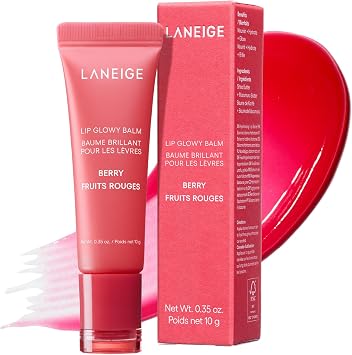 Laneige Lip Glowing Balm Berry 10g 0.4 oz Lip Cream Lip Mask Lip Balm Lips Pack Moisturizing Korea