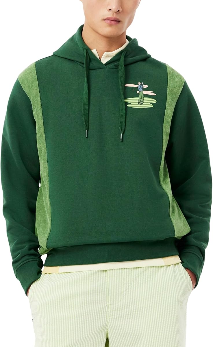 Lacoste Men's Golf Print Hoodie