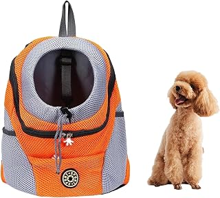 ペット旅行用バックパック 犬用ハイキングキャリア 猫用旅行用バックパック 旅行用犬用キャリア メッシュ犬用バックパック アウトドア用ペットバッグ ペッ | トキャリアバッグ 犬用旅行用バックパック ペット用バックパック ペット用アウトドアキャリア ペット用自転車キャリア 犬用キャリアバッグ 子犬用メッシュバックパック 小型ペット用バックパック ペットキャリアバッグ 猫用ハイキングキャリア
