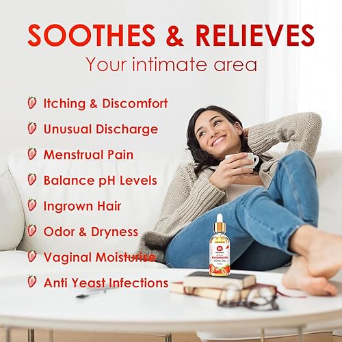 Miniatura 4 de Yoni Oil - Paquete de 3 aceites femeninos para mujer, equilibrio de pH, desodorante femenino, humectante vaginal, elimina el olor con aceite