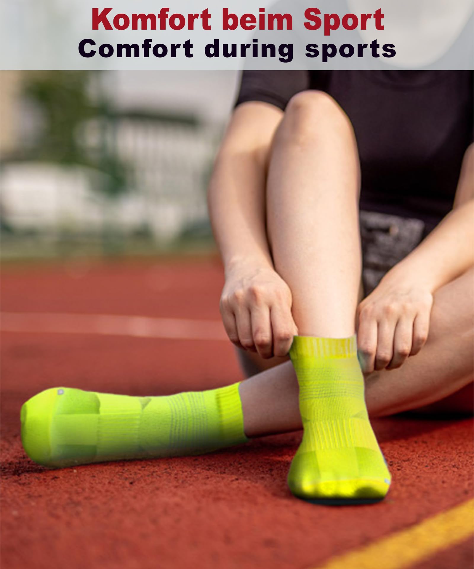 sesto senso 4 ou 8 Paires de Chaussettes de Sport Courtes de Course Homme et Femme Unisexe