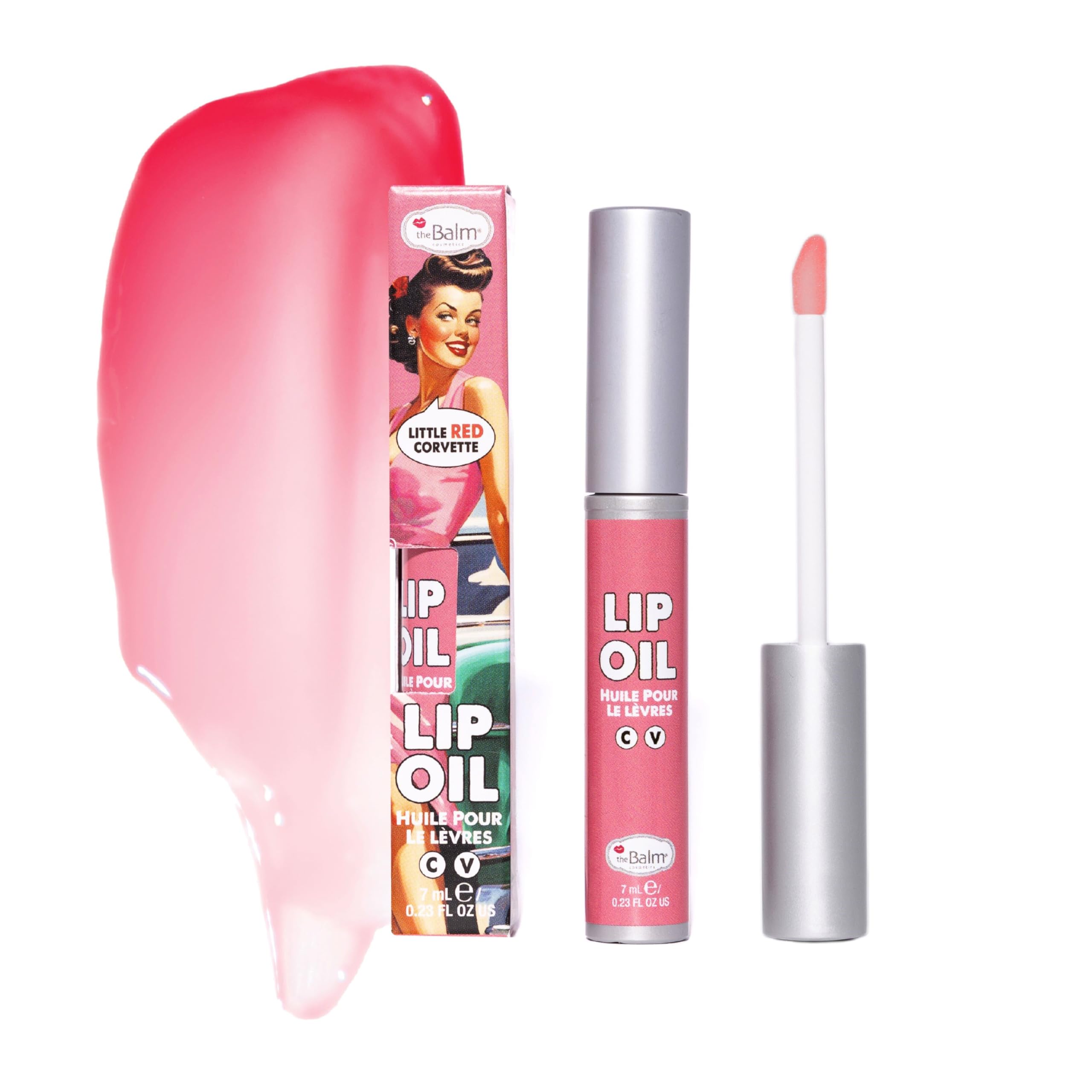 Amazon.com: theBalm Lip Oil - Little Red Corvette : Beauty