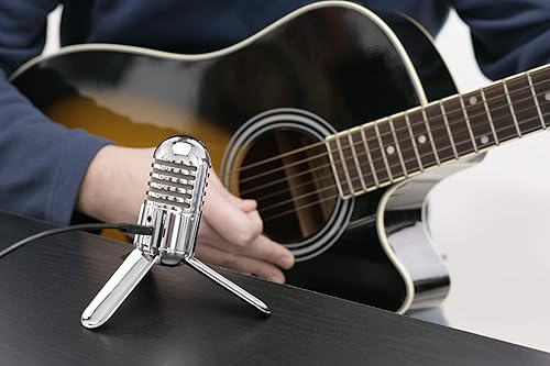 Miniatura 7 de Micrófono de condensador USB Samson Meteor para podcasting, grabación de podcast, escritorio