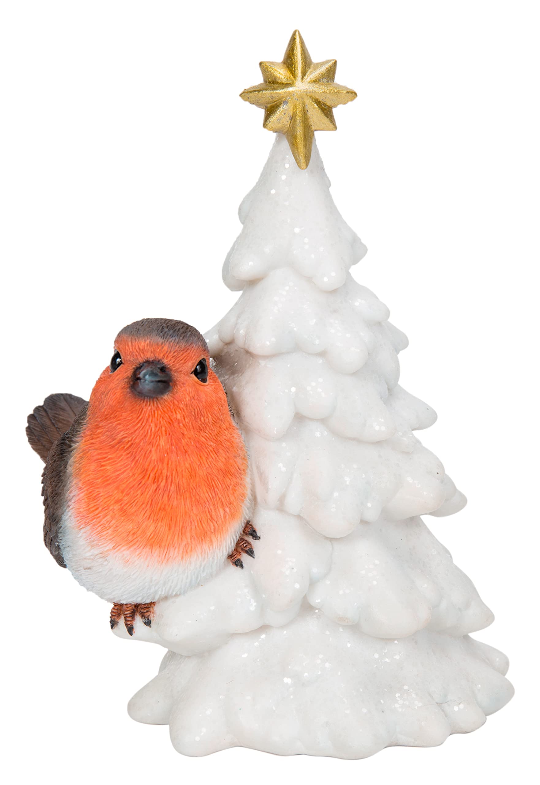 Vivid Arts Multicolor - Robin Decoration Christmas Tree Home Or Garden Decoration (Bg-Dt96-F)