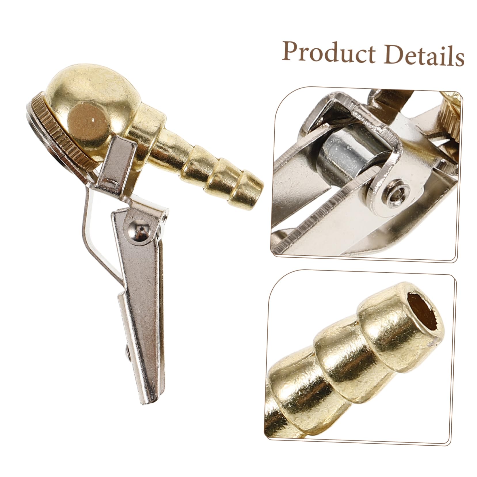 SOESFOUFU Sturdy Tire Air Chuck Car Tire Chuck Quick Connect Portable Design for Easy Use