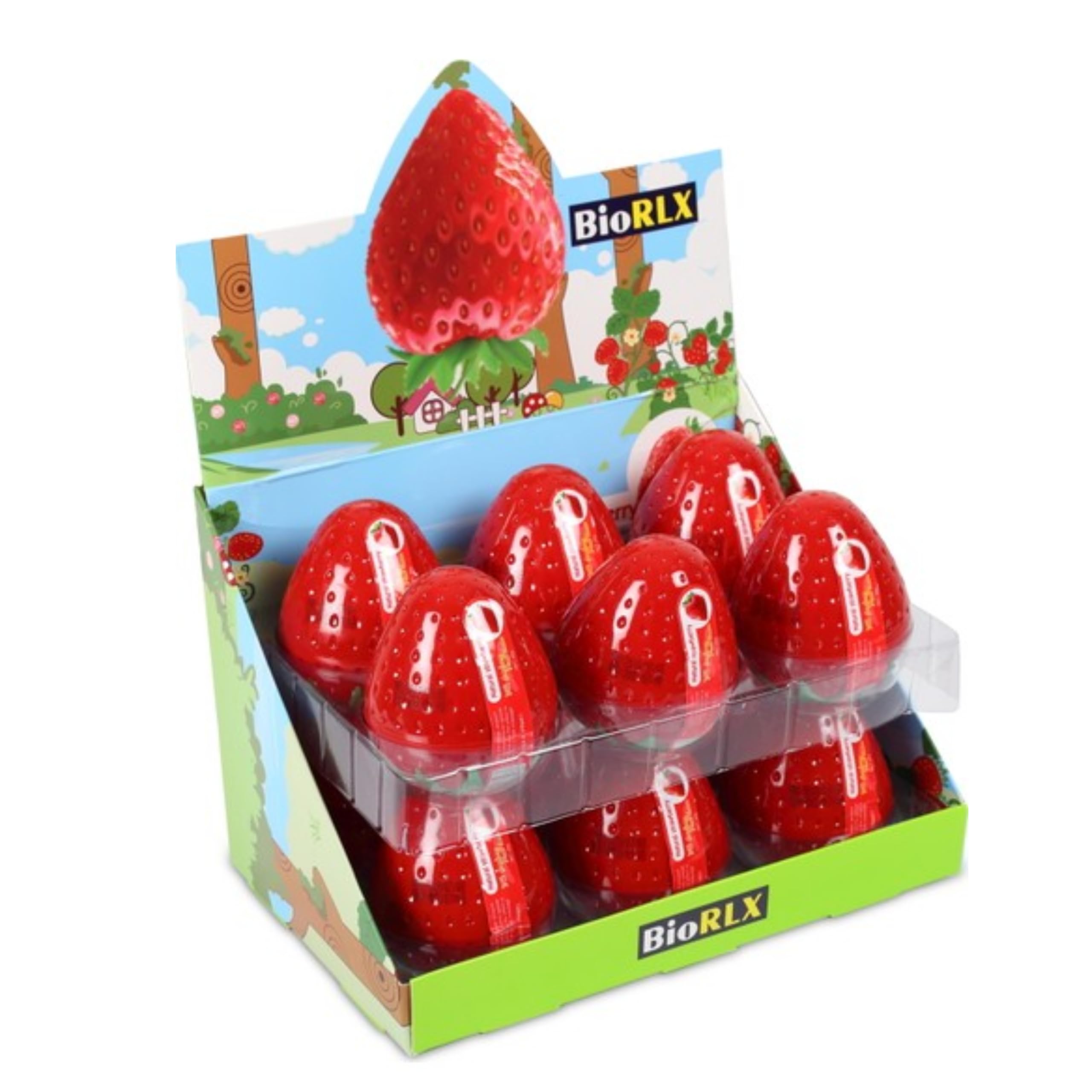 BioRLX Strawberry Milk Cream – Idratante mani idratante, leggero, idratante per mani e uomini, 30 g