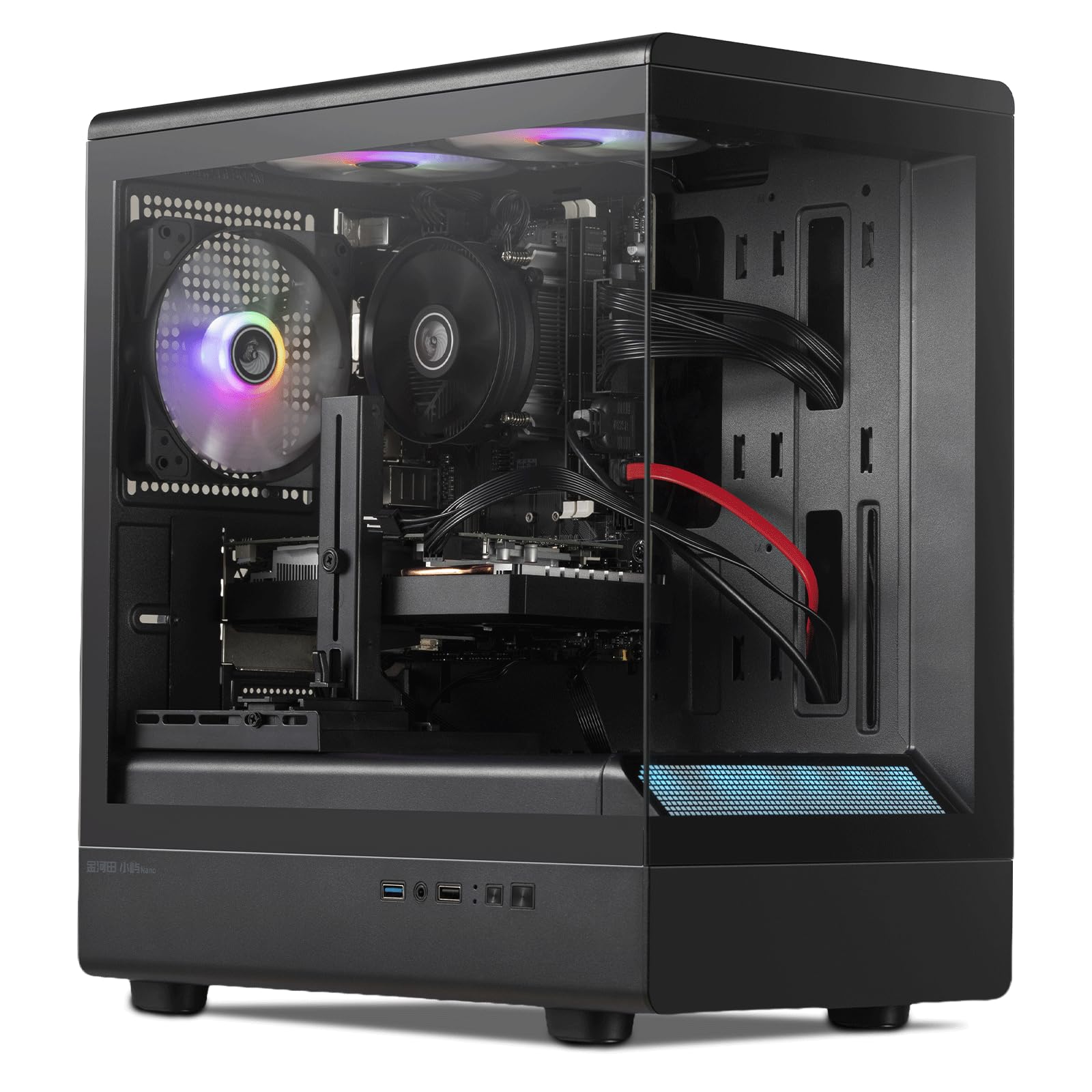 Tisukisu Prebuilt Gaming PC Desktop,Core i7 Tower Computer,RX590 8G,Win11 | 16GB RAM and…