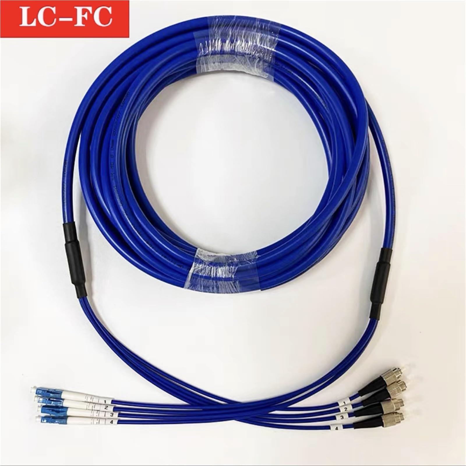 Cavo Patch in Fibra Ottica a 4 conduttori da 8,0 mm, corazzato, 30-80 m, monomodale, a 4 conduttori, for Esterni(Ask us-Customized)