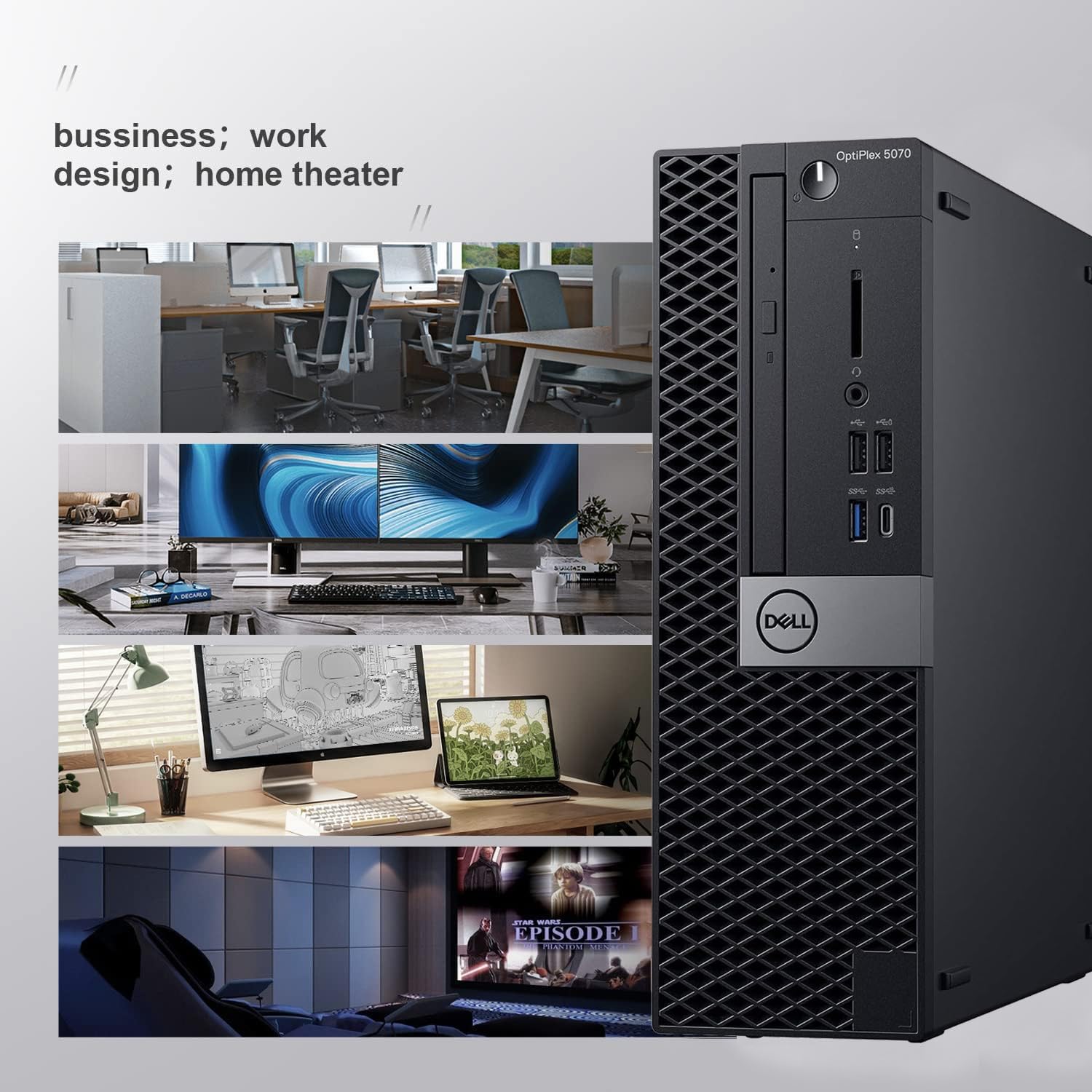 Amazon.com: Dell OptiPlex 5070 Small Form Factor Desktop Computer