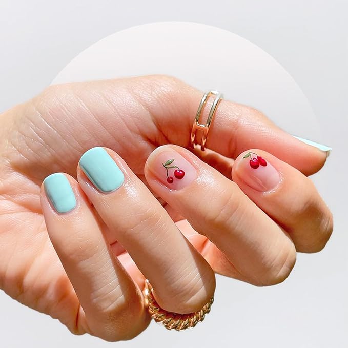 Cherry Nail Inspo: Cute & Easy DIY Cherry Nail Art