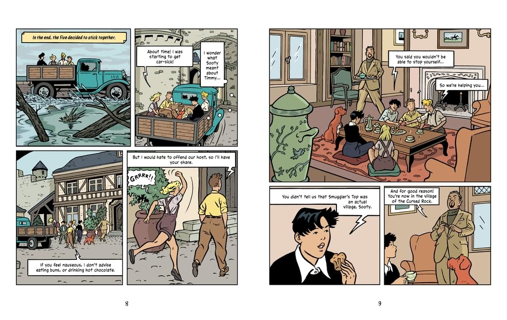 Famous Five Graphic Novel: Five Go to Smuggler's Top: Book 4 (Famous Five, 4) - Image 2
