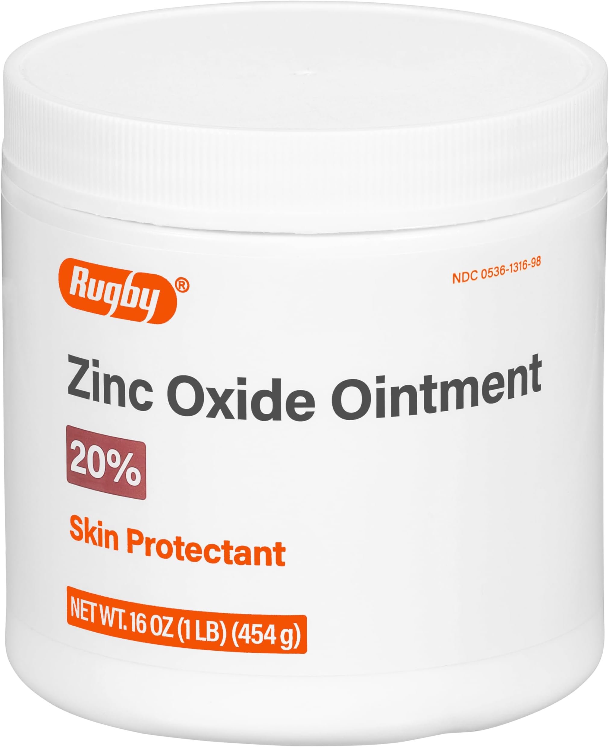 RUGBY LABORATORIES Zinc Oxide Ointment - 1 Lb