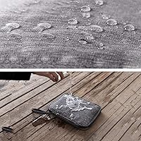 Vista 7 de Bolsa organizadora de cables de viaje, accesorios electrónicos, bolsa organizadora de cables portátil para cable, cargador, teléfono, USB, tarjeta