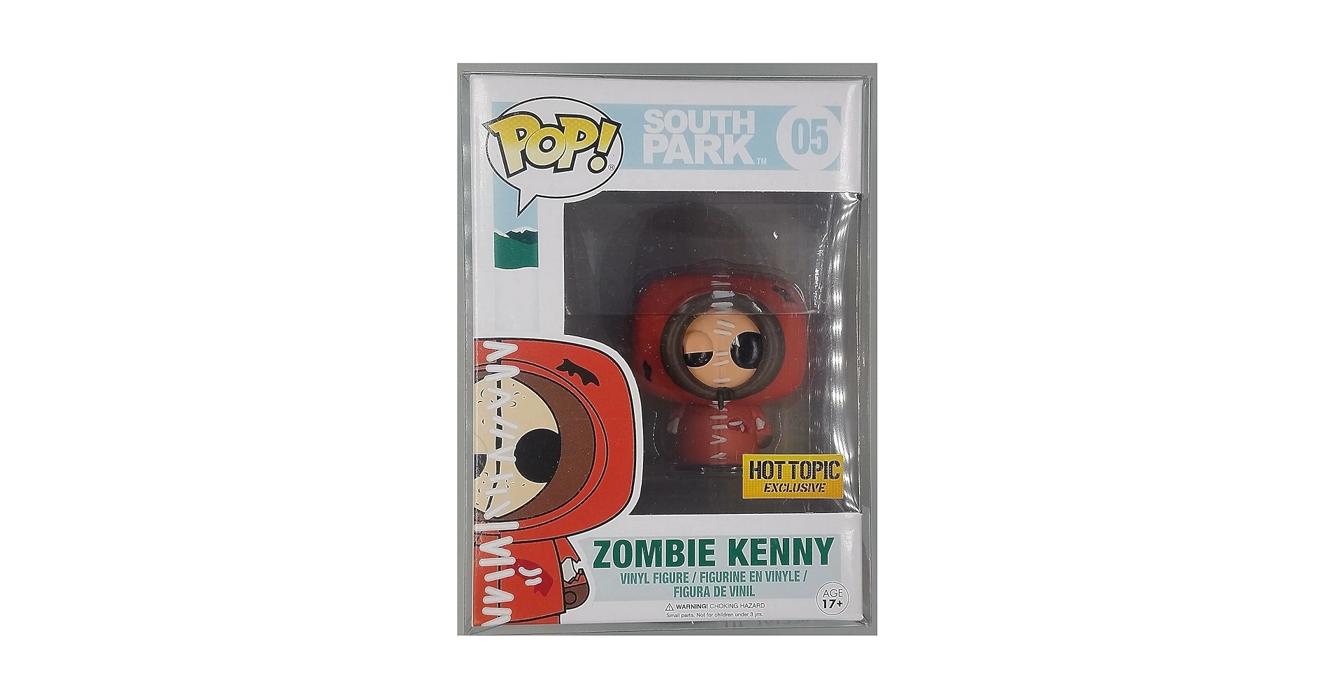 Amazon.com: RTC Funko Pop! South Park Zombie Kenny #5