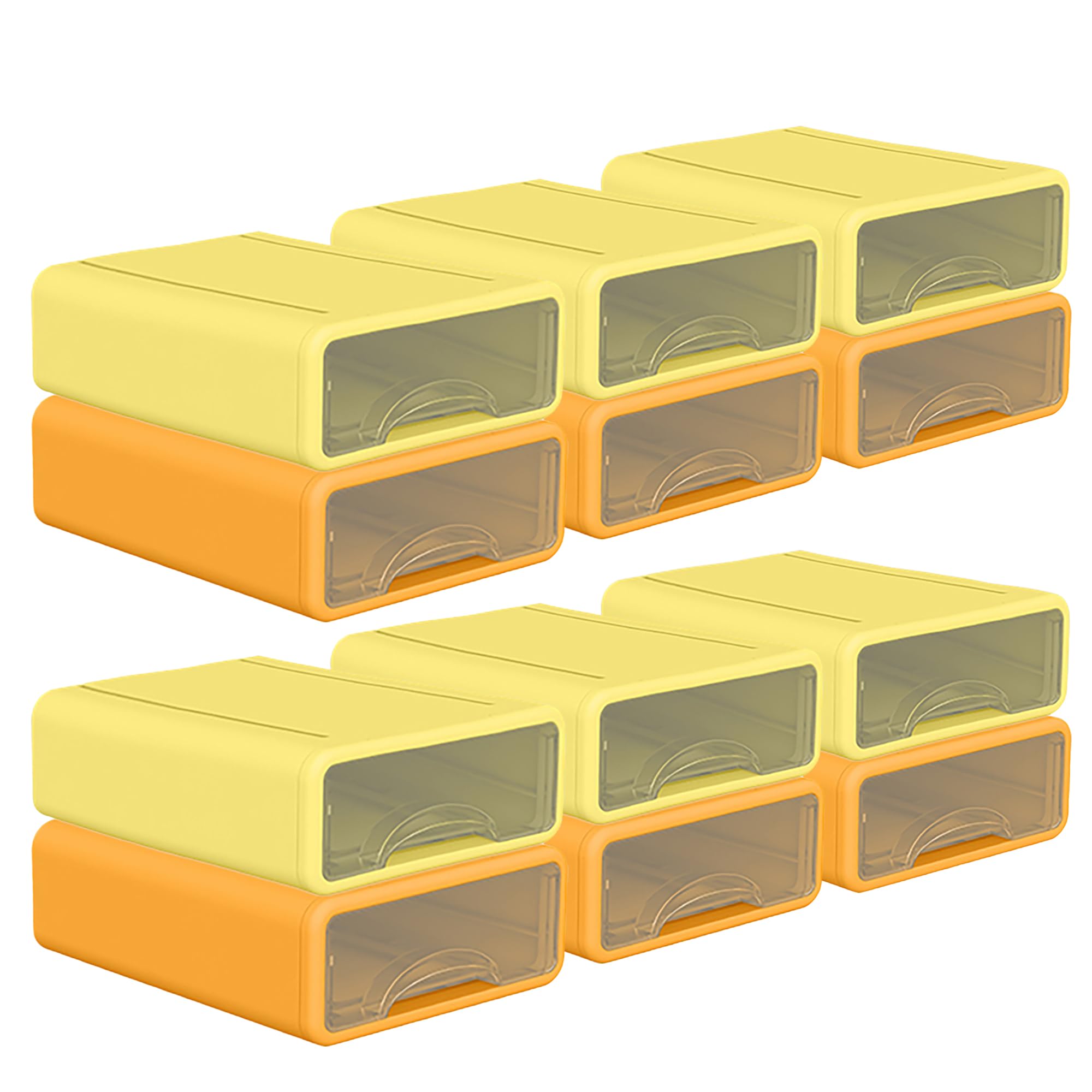 See full amazon price history chart for Kuber Industries (Set of 12) Stackable Stationary Organizers Drawer with Translucent for Home, Office & Makeup Suppliance | Desktop Storage Box Table Organiser, JSNH604L-1YO | Yellow & Orange Kuber Industries (Set of 12) Stackable Stationary Organizers Drawer with Translucent for Home, Office & Makeup Suppliance | Desktop Storage Box Table Organiser, JSNH604L-1YO | Yellow & Orange (B0D8FYG22G) Amazon Price History, Amazon Price Tracker