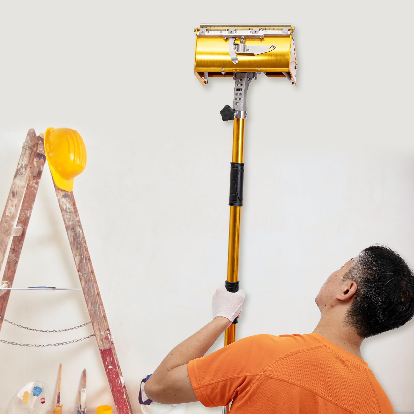 Spatola per cartongesso, set di scatole piatte per cartongesso, strumenti regolabili, funzionamento semplice e flessibile, pulizia senza problemi, compatibilità, ideale per lavori di stucco