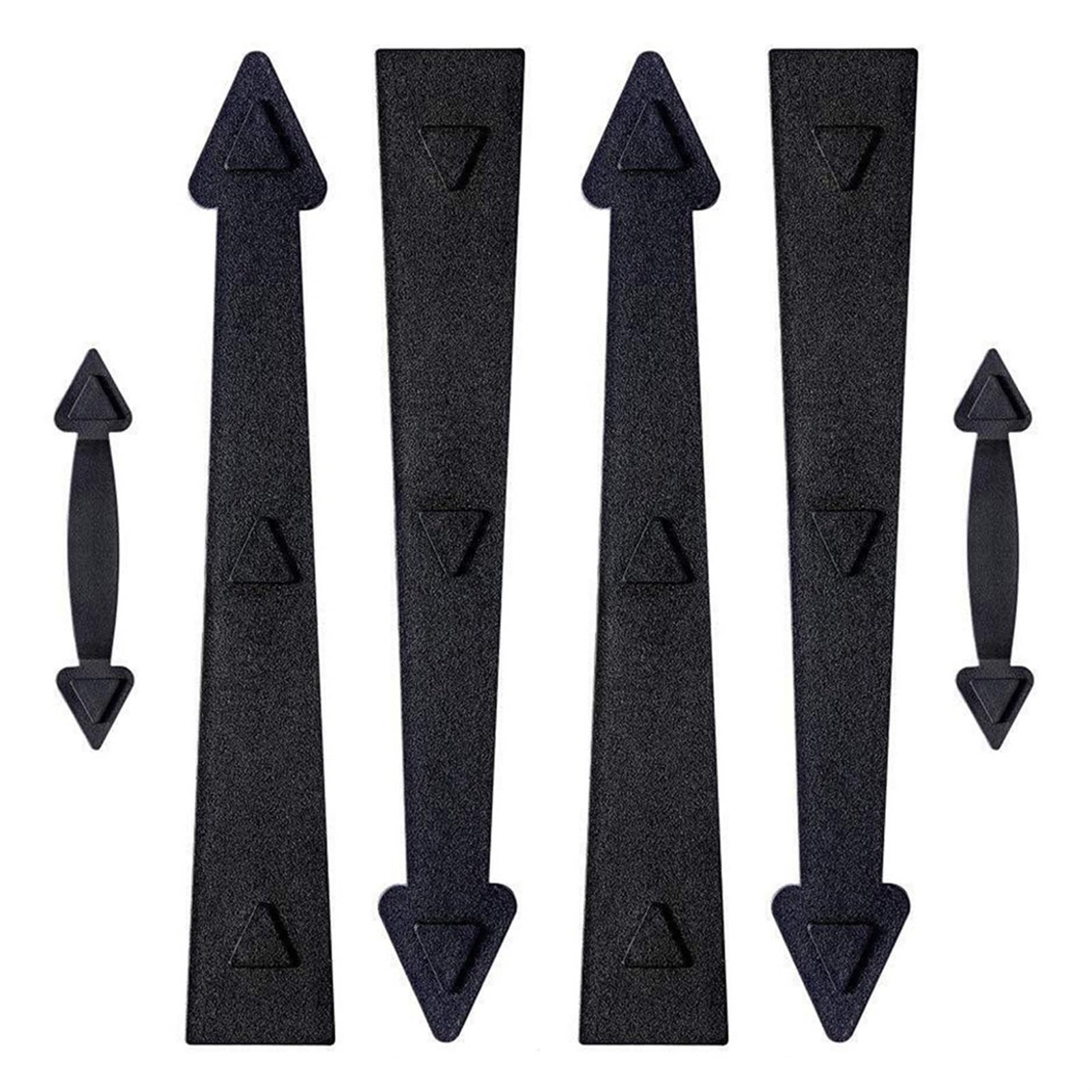Shundeed Color Decorative Garage Door Hardware Kit, Garage Door Handle Hinges For Garage Doors, Barn Doors And More