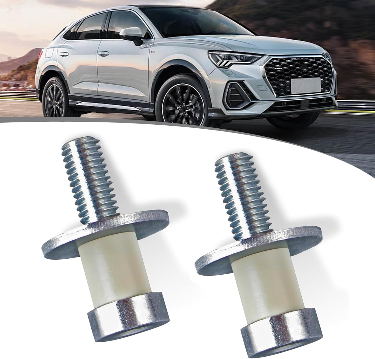 leediga 2 PCS Automobile Door Striker Bolts, Door Front
