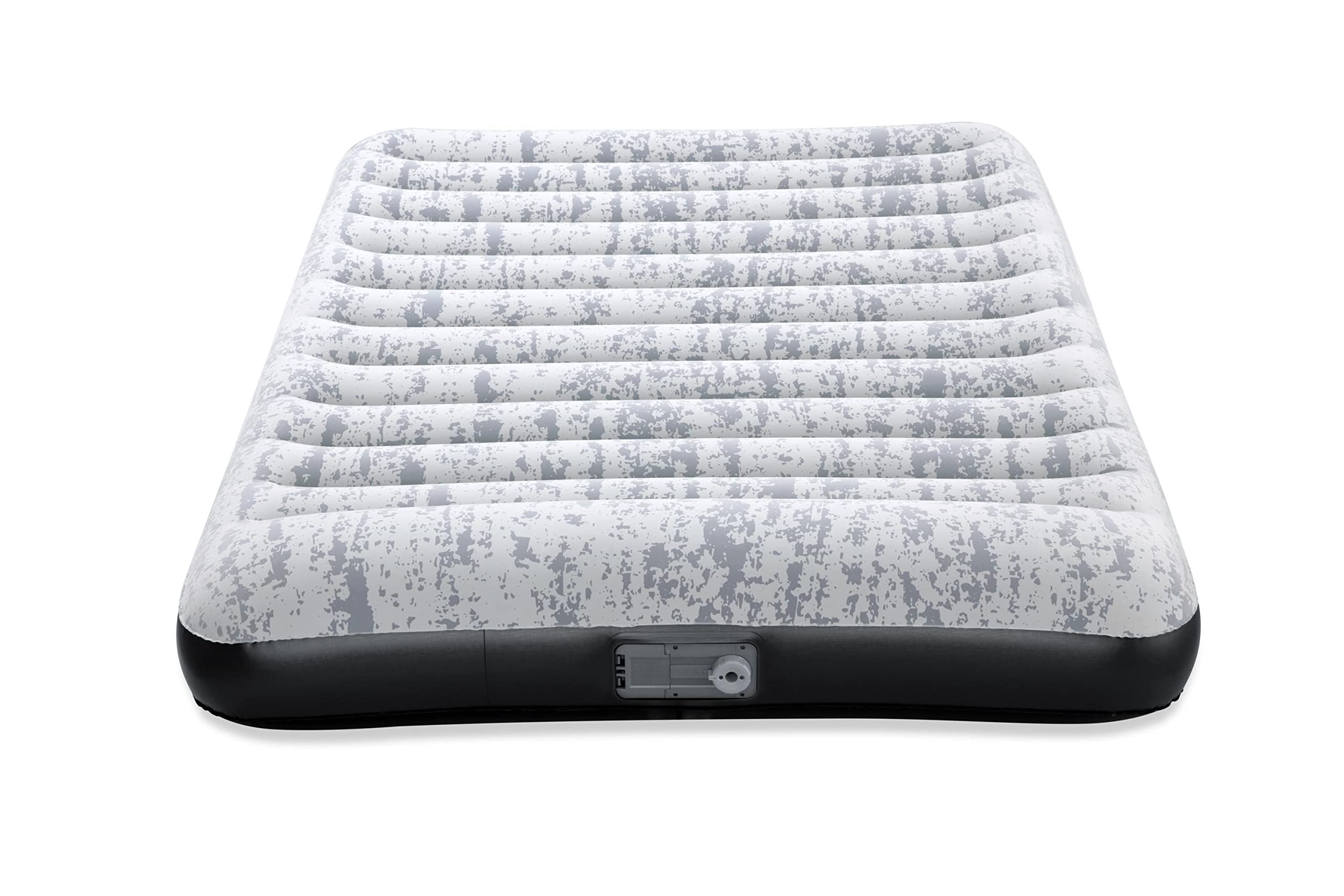Bestway 67836 Materasso gonfiabile matrimoniale Fashion Flock Top da 2.03 m x 1.52 m x 12 m con pompa integrata