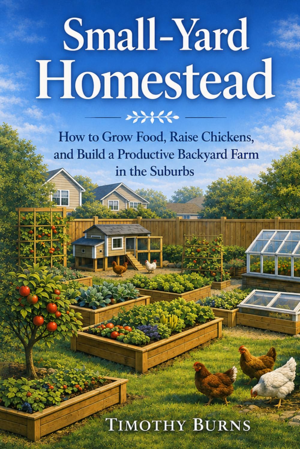 Small-Yard Homestead: How to Grow Food, Raise Chickens, and Build a Productive Backyard Farm in the Suburbs
