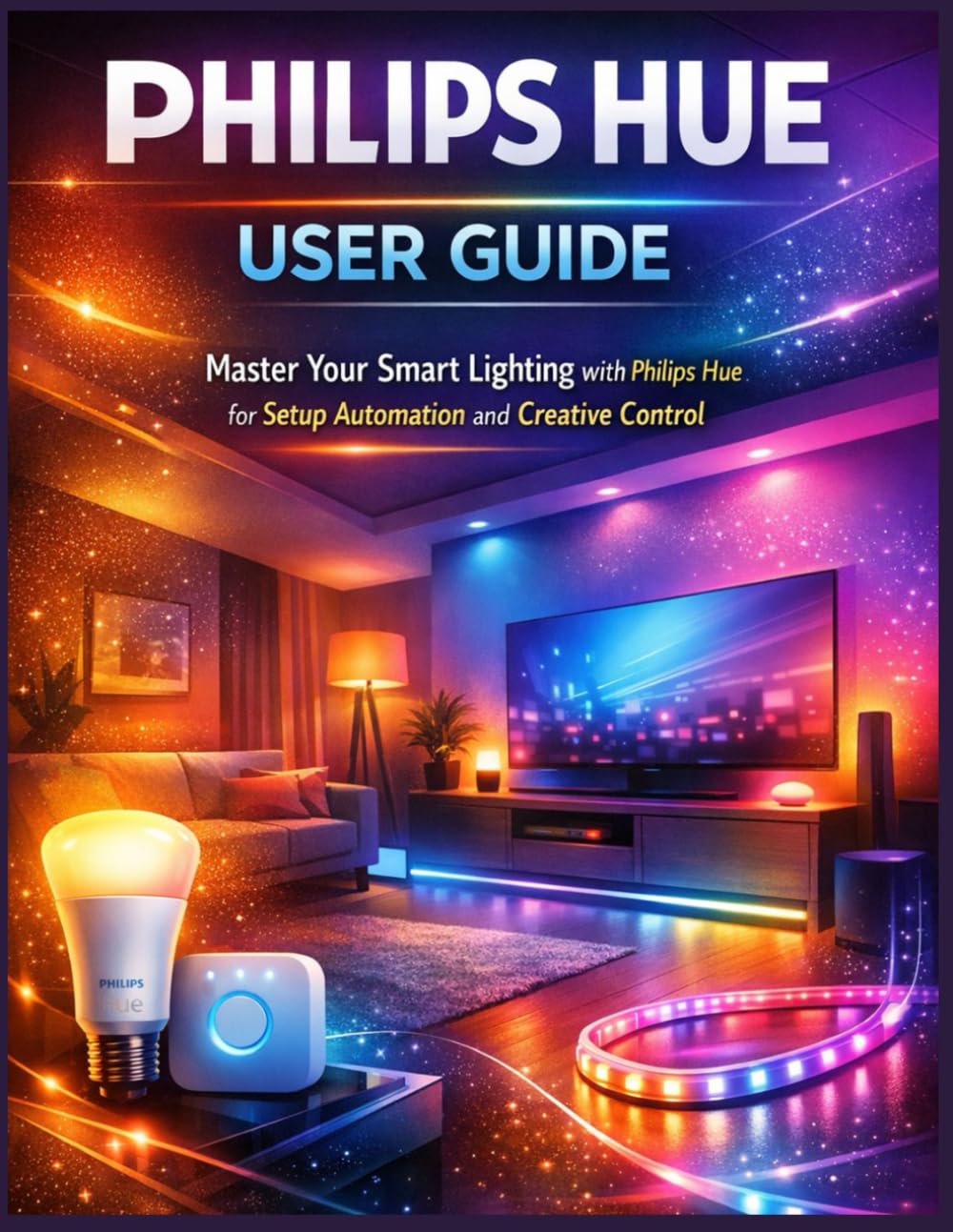 Philips Hue User Guide: Master Your Smart Lighting with Philips Hue for Setup Automation and Creative Control
