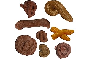 Deceptively Realistic Plastic Dog Poop for Pranks and Tricky Moments