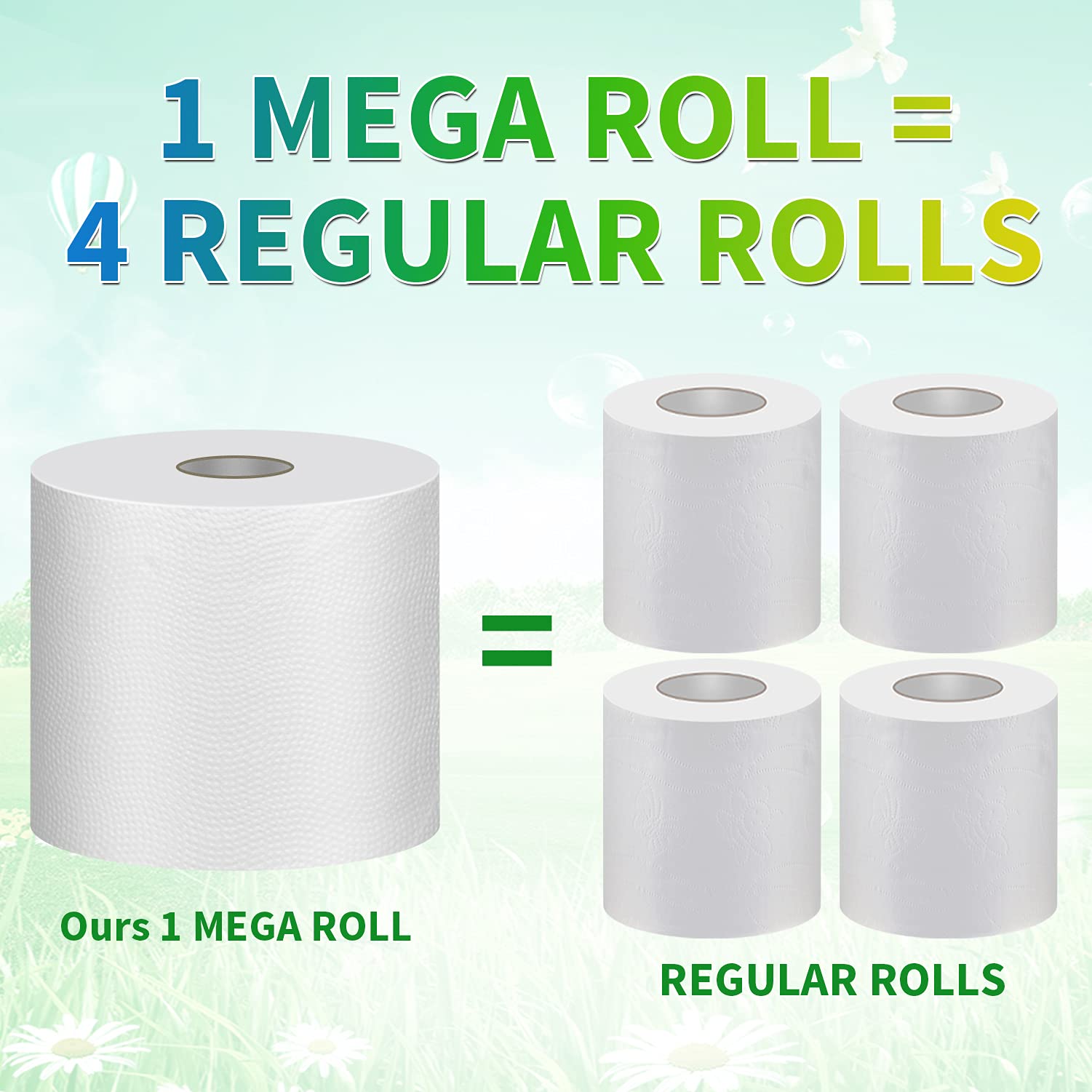 Rapid Dissolving RV Toilet Paper Septic Safe, Botswana