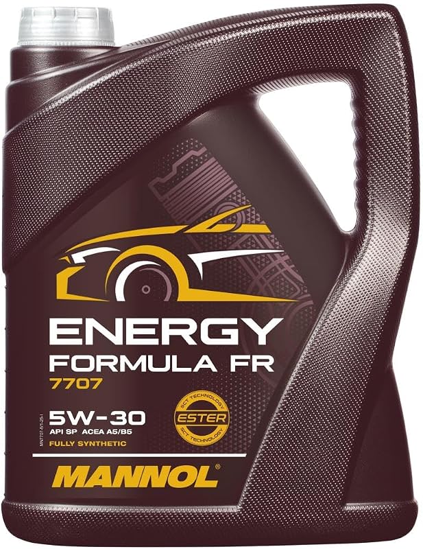 MANNOL Huile moteur O.E.M. 5W-30 Huile synthétique huile ACEA A5/B5 API SN 7707 5 L Compatible avec MERCEDES-BENZ Classe E Berline W213 Classe C Cabriolet A205, OPEL Corsa D 3/5 portes S07