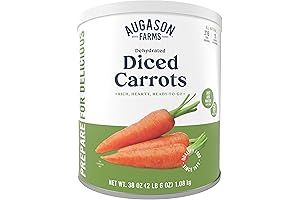 Augason Farms Dehydrated Diced Carrots: The Emergency Food Staple for Every Pantry