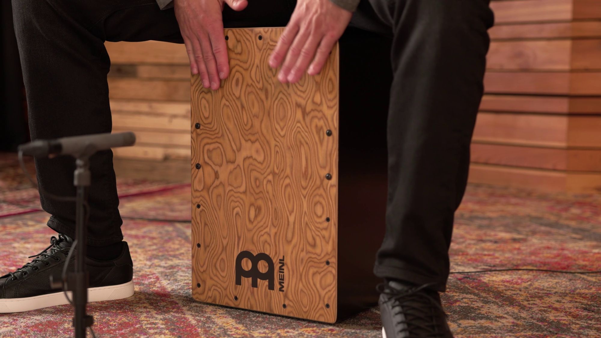 Amazon.com: Meinl Pickup Cajon Box Drum with Internal Strings for