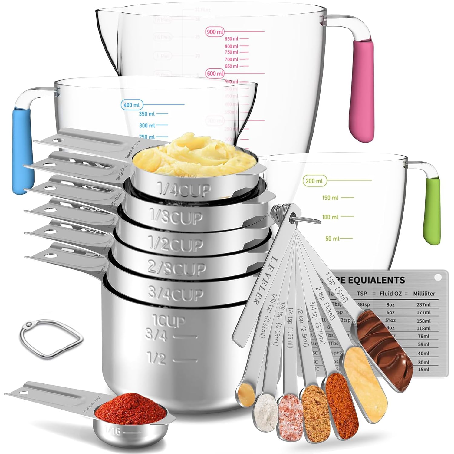 Measuring Spoon set for Pressure Cooker product research image
