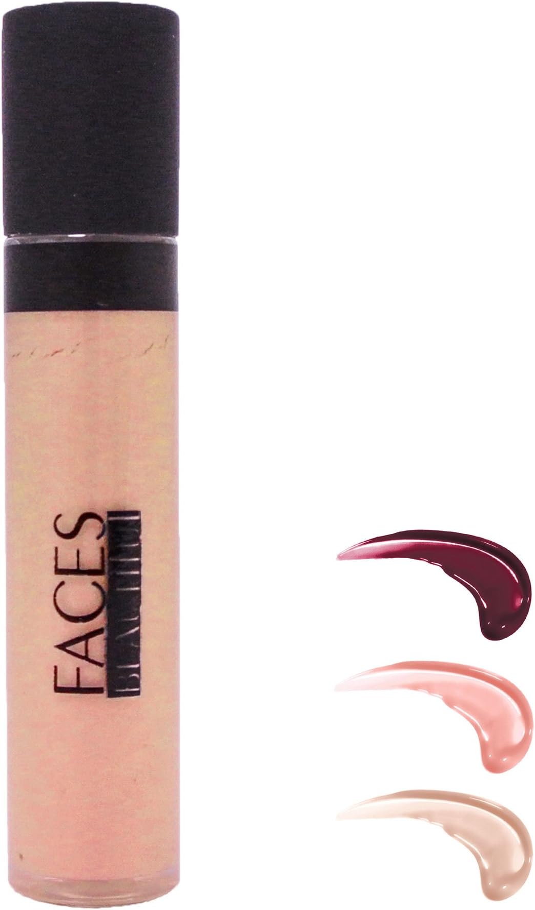 Faces Beautiful Lipmints Lip Gloss: Sheer & Shiny Tinted Lip Gloss - Mint Flavor - Apricot Color
