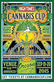 Amazon.com: High Times Cannabis Cup Oregon 2015 Cool Wall