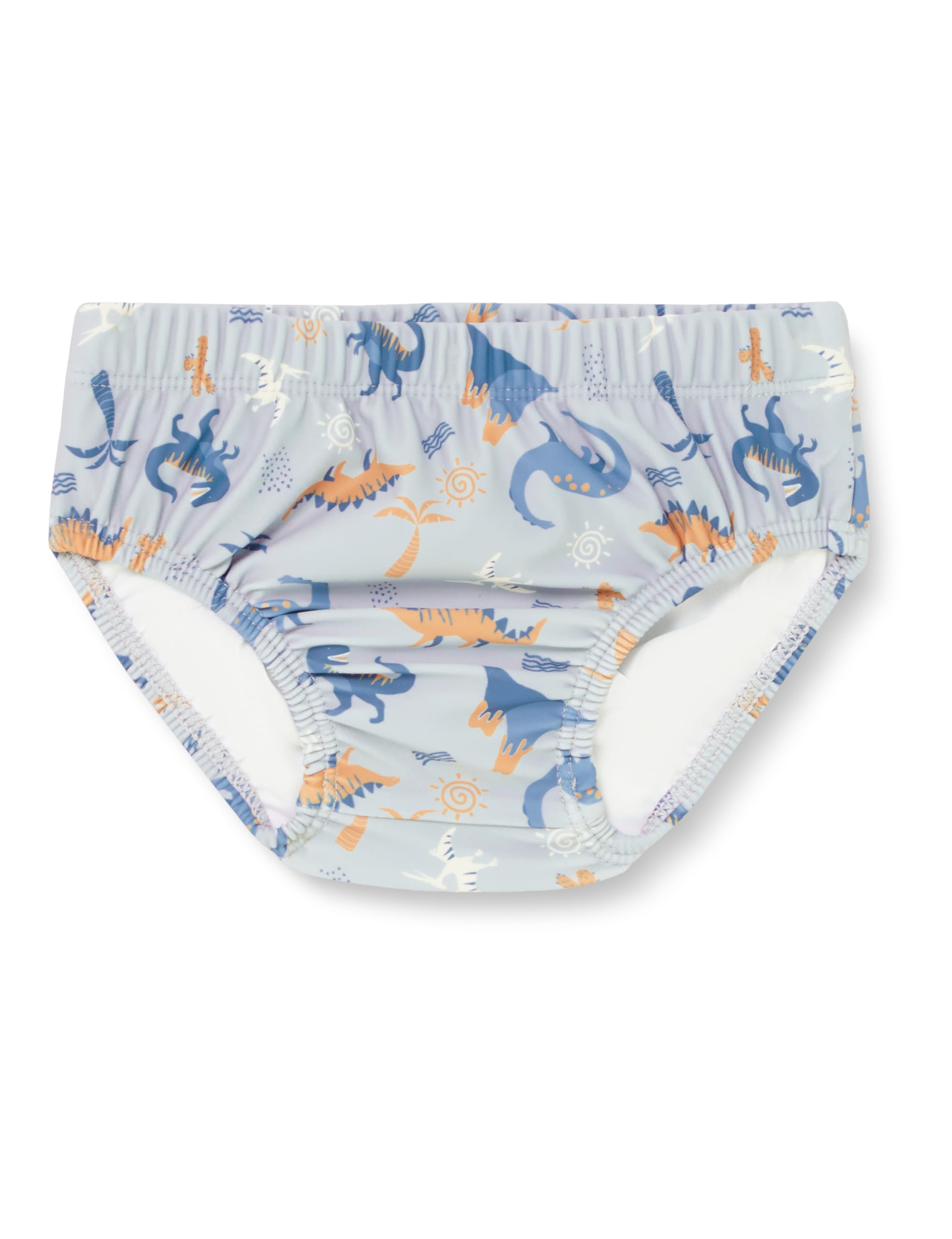 Playshoes UV-Schutz Windelhose Unisex Kinder Badehose Schwimmhose Badebekleidung, Dino allover, 74/80