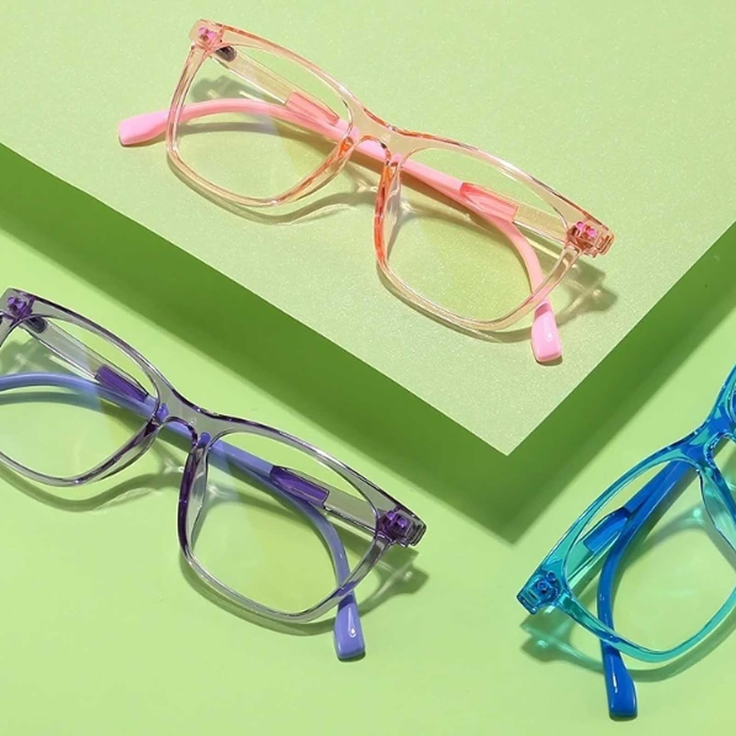 Retro okulary oprawki kwadratowe antyniebieskie optyczne męskie oprawki okularów antyodblaskowych damskie oprawki do okularów modna oprawka do okularów, różowa