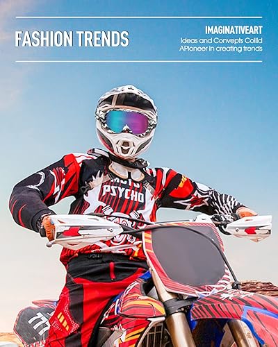 Miniatura 6 de Gafas de motocross, gafas de ATV, gafas de motocicleta, resistentes al viento, gafas de carreras a prueba de polvo, resistentes a los arañazos,