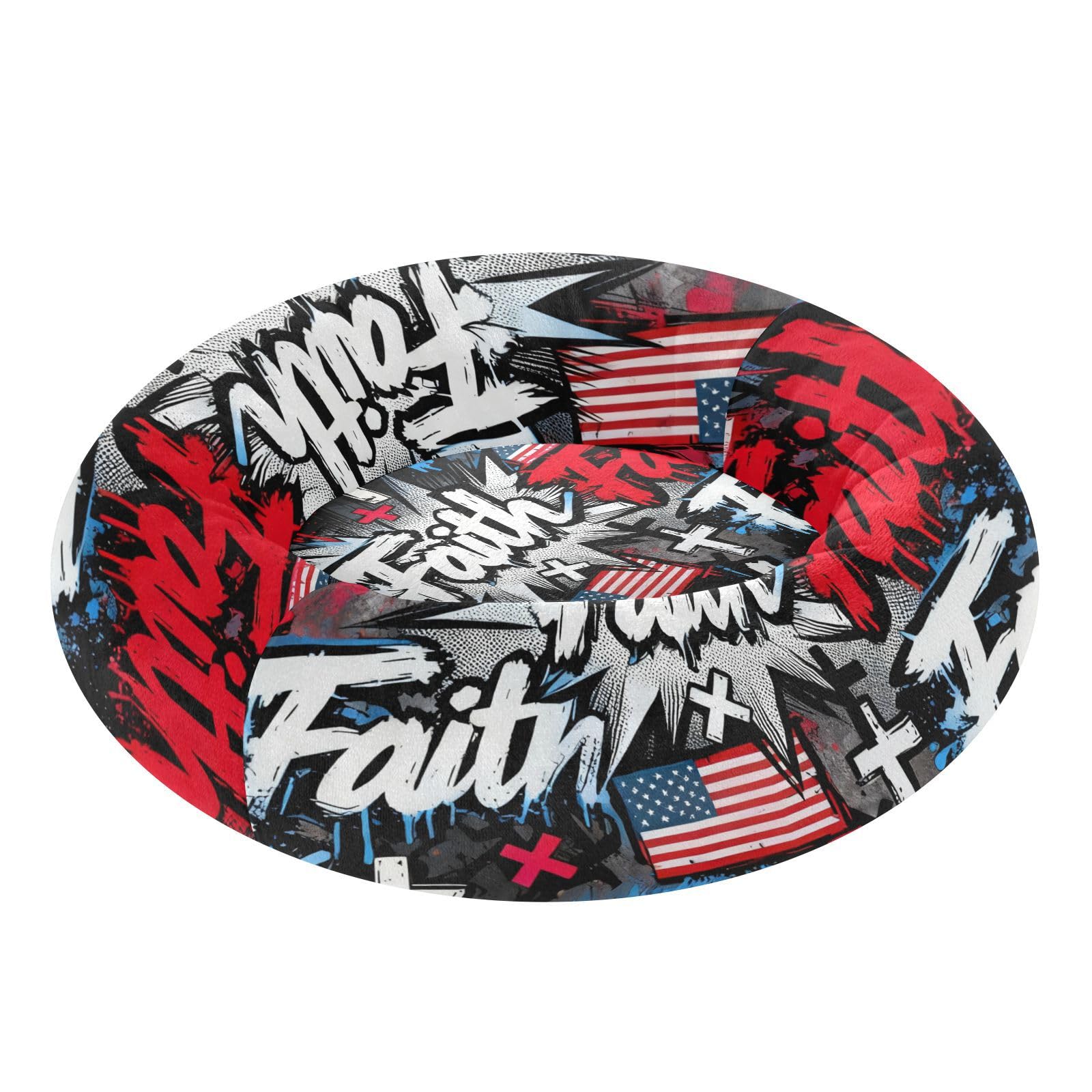 Lit pour chien et chat anti-stress Fashion Faith respirant M