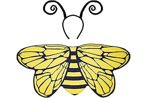 Bumblebee Wings for Kids: The Perfect Touch of Magic for Halloween and Dress-Up