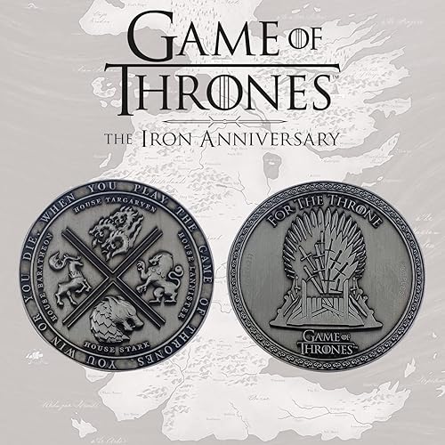 Miniatura 5 de Fanattik Medallón oficial de Juego de Tronos Edición Limitada, GOT Collectible, solo 5000 en todo el mundo, GOT Gifts