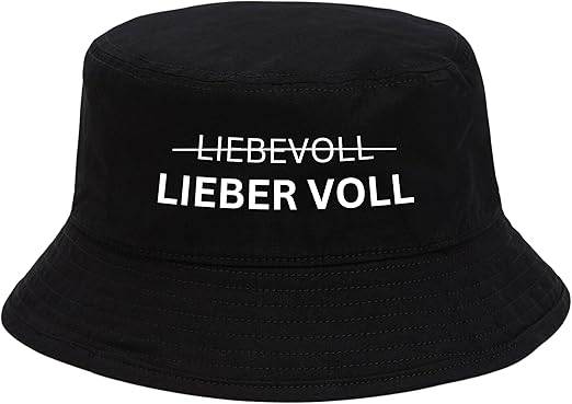 JazRvr Mallorca Party Hut - Fischerhut Mit Stickerei 18x30cm