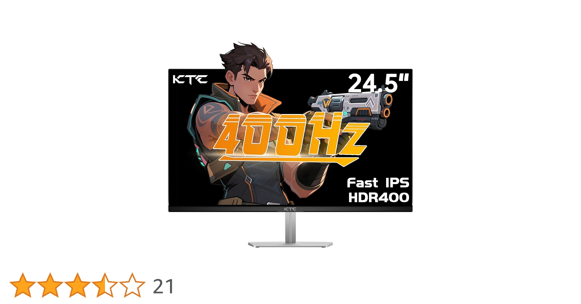Amazon.co.jp: KTC 24.5インチ 400Hz ゲーミングモニター FHD 1080P