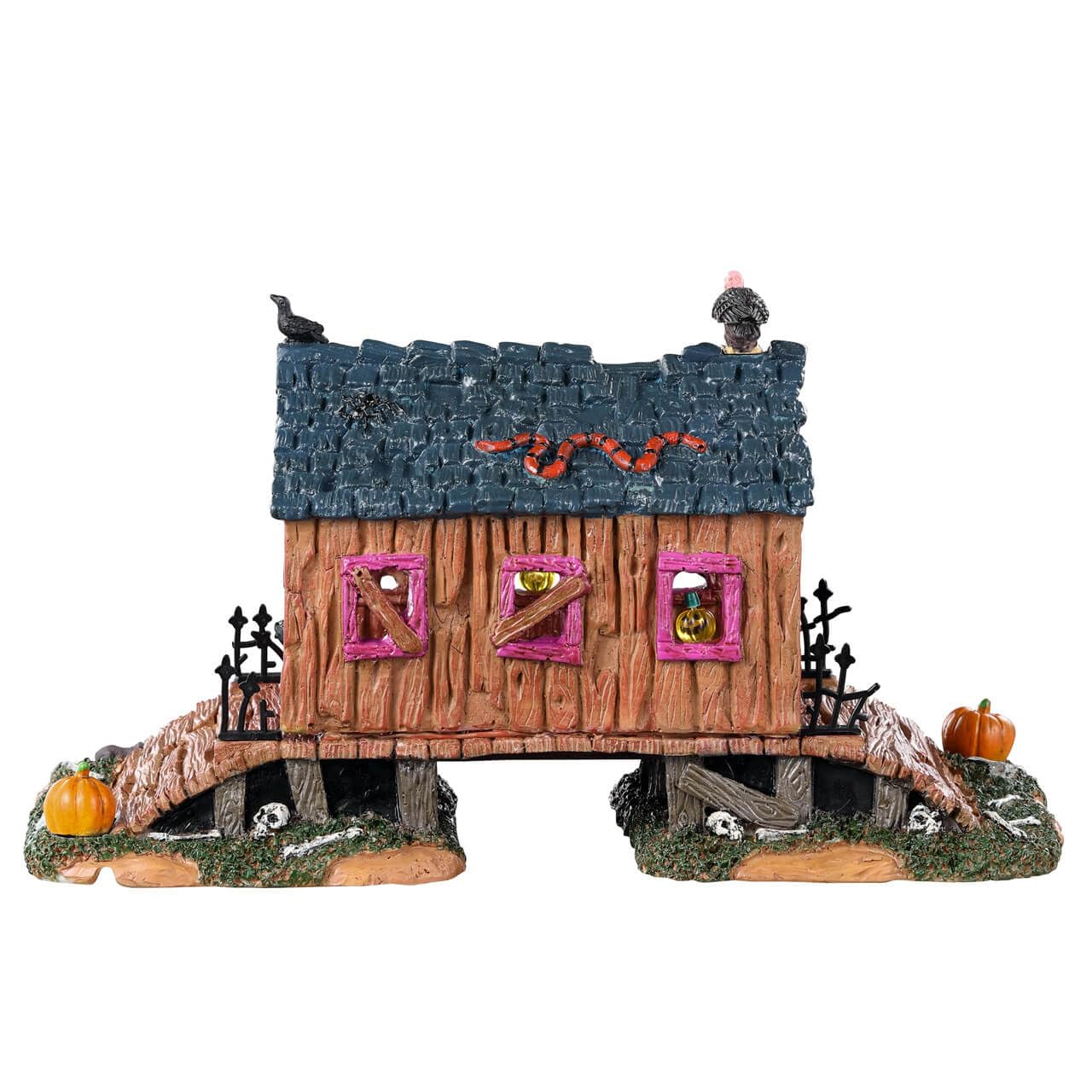 Lemax Collection Village - Accessoire de village effrayant - Pont couvert effrayant - #33631