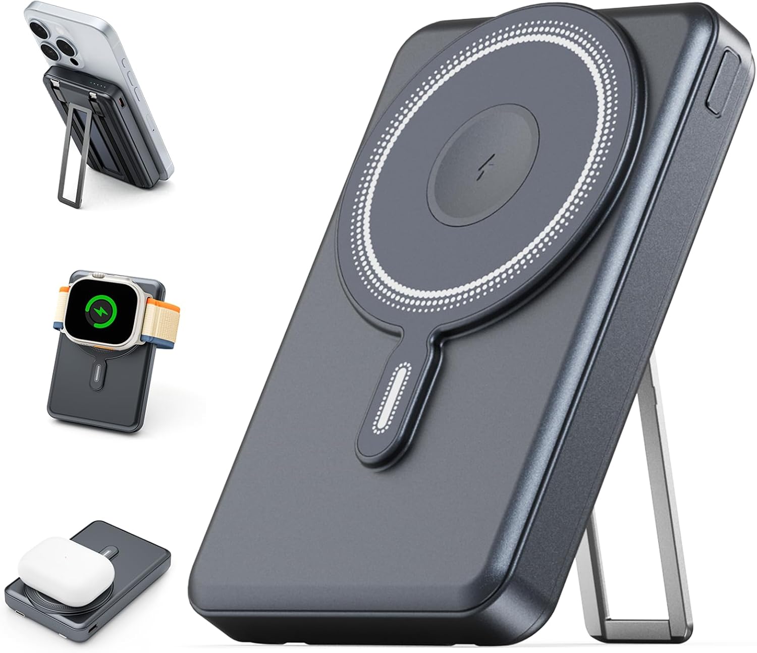 Powerbank Magnetico MagSafe 10000mAh - Ricarica Wireless Per IPhone 12-16, PD 22.5W - Portatile E Compatto - Foto 12