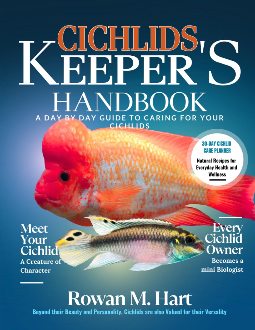 CICHLIDS KEEPER'S HANDBOOK: A day by day guide to caring for your cichlids.