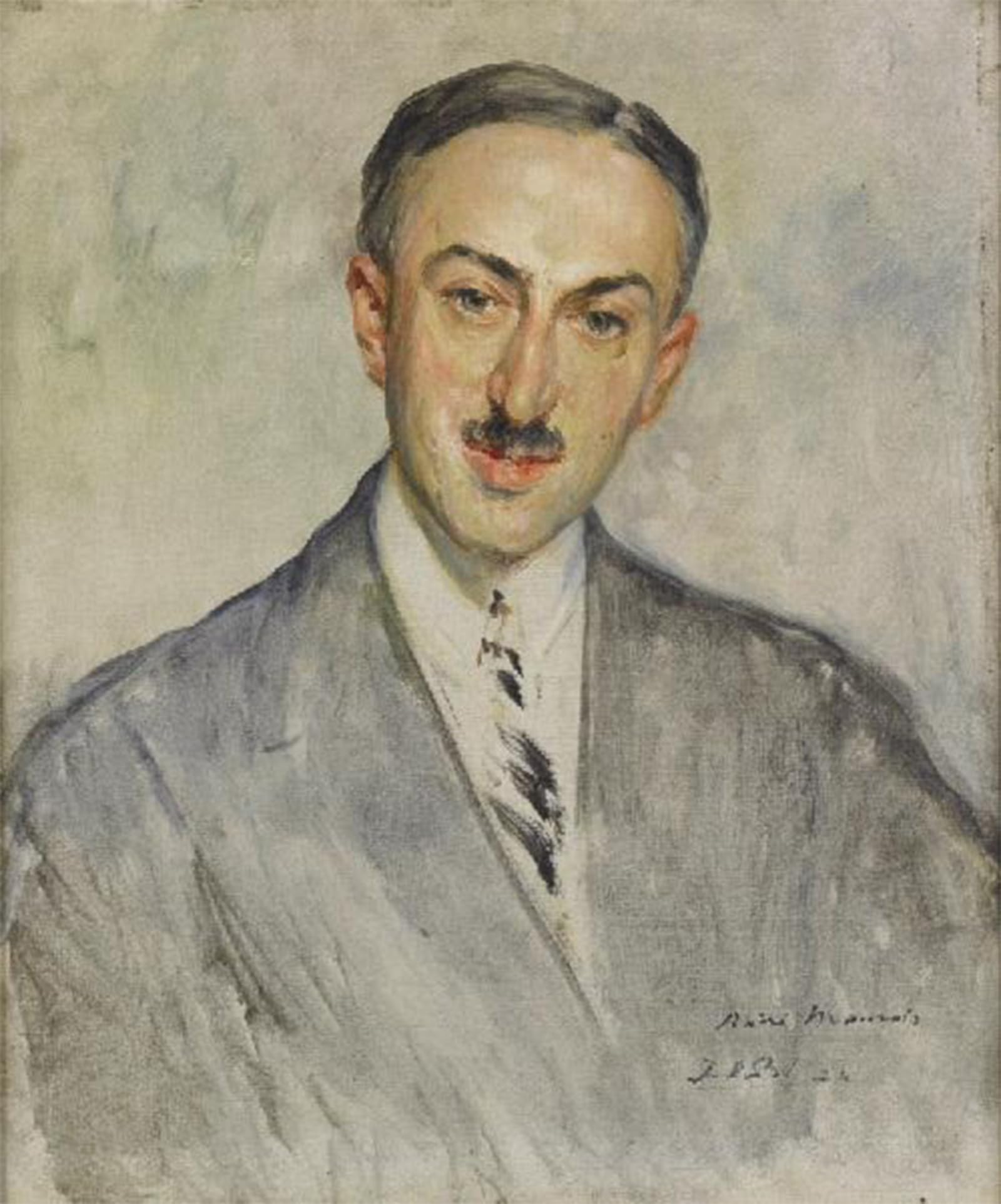 POSTERIIk Famous Print Pop Art Wall Art Graffiti Study for the Portrait of Maurois Jacques Emile Blanche Art Prints for Home Decor 60x90cm