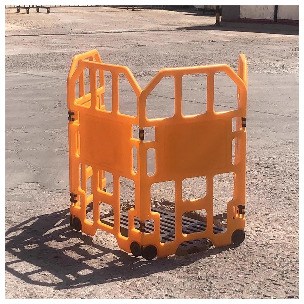 Barrière de sécurité portable extensible pliable extérieure trafic