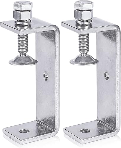 Abrazadera de tigre de acero inoxidable abrazadera para carpintería abrazadera en C resistente con aberturas anchas de mandíbula 3937in 2 unidades