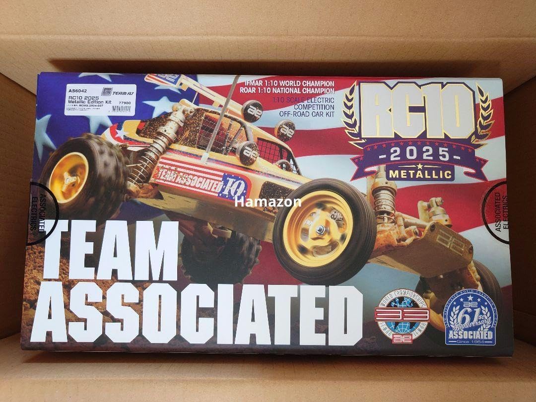 アソシエイテッド RC10 2025メタリックエディション RC-10 4WD 出るん