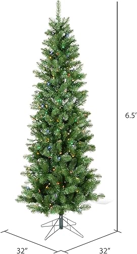 Miniatura 3 de Vickerman árbol de Navidad artificial, pino Salem, sin luces, de 45'