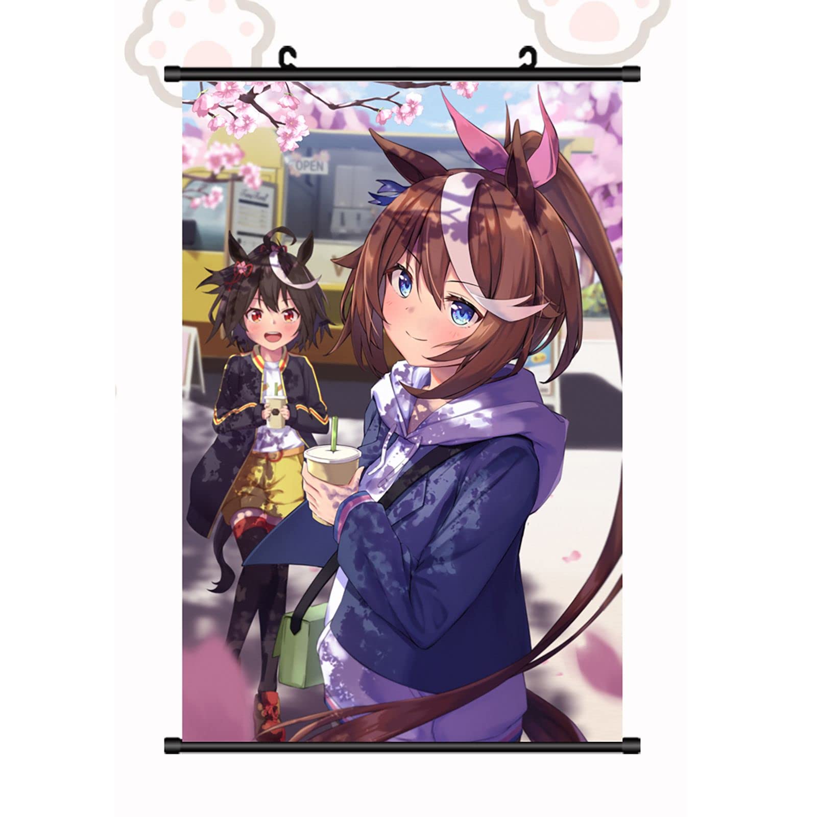 Amazon.co.jp: SHIHUA ウマ娘 プリティーダービー タペストリー 掛け絵 